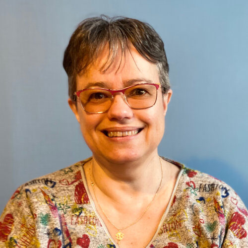 Bibliothekarin Sylvie Speckel